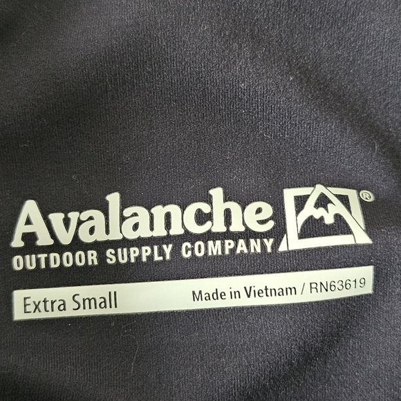 Avalanche Black Wormen's  Wok Leggings Size XSmall. - Picture 6 of 7